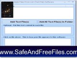 Get Create Multiple Files From List (Text File) Software 7.0 Serial Key Free Download