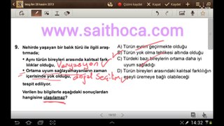 teog fen ve teknoloji soru çözüm 8. sınıf 28 kasım 2013 birinci dönem özel ders www.saithoca.com - matematik özel ders - fen özel ders - beylikdüzü özel ders-Teog fen soru çözümü , teog matematik soru çözümü , özel ders , özelders , ozel ders , ozelders,