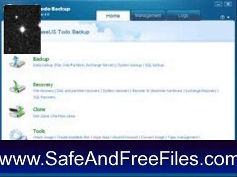 Get EaseUS Todo Backup Advanced Server 6.1 Activation Key Free Download