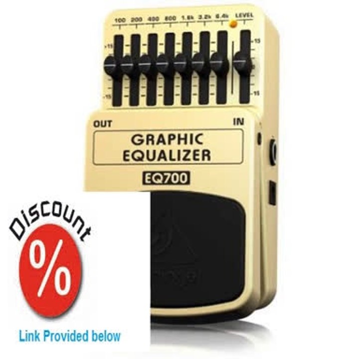 Discount Behringer EQ700 Ultimate 7-Band Graphic Equalizer Review