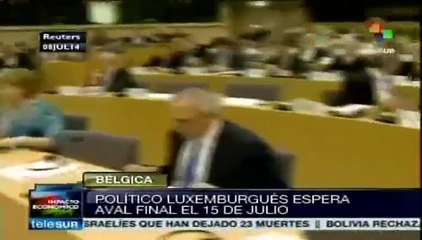 Juncker recaba apoyo de grupos de la Eurocámara