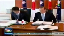 Australia y Japón firman tratado de libre comercio