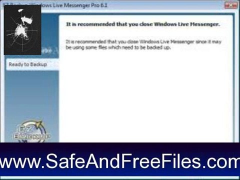 Get EZ Backup Windows Live Messenger Pro 6.39 Serial Code Free Download