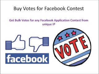 Buy Bulk Votes for Online Contest