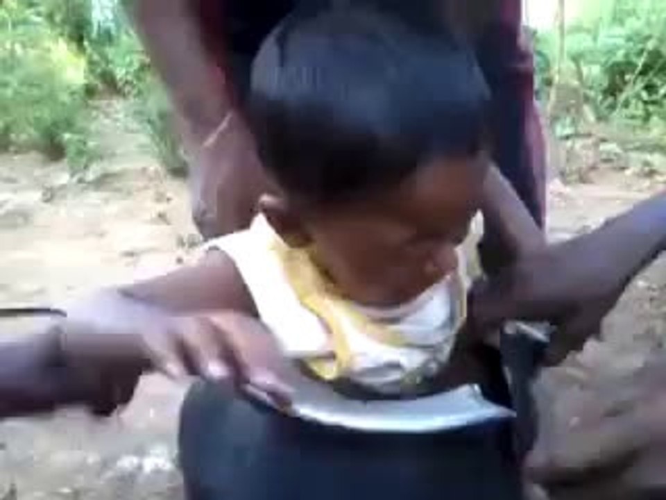 stucked kid