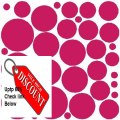 Best Price 34 BLUSH POLKA DOTS..WALL STICKERS DECALS ART DECOR Review