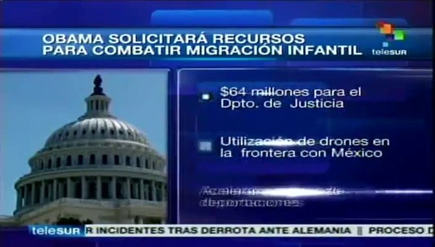 Barack Obama solicita recursos para combatir migración infantil