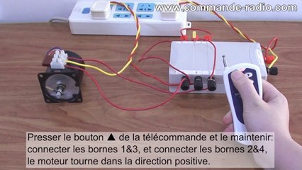 4 Canaux Télécommande Sans Fil Contrôle l’Interrupteur Double-Pôle-Double-Lancer