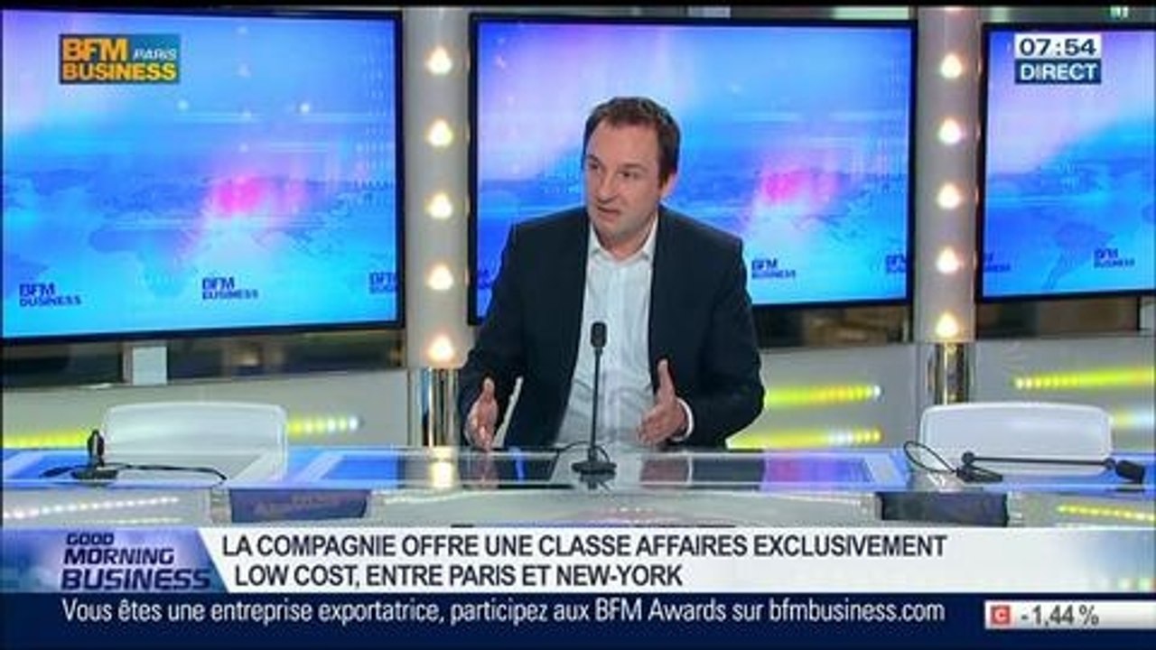 "La Compagnie: une nouvelle compagnie aérienne privée typiquement française", Frantz Yvelin, dans GMB – 09/07
