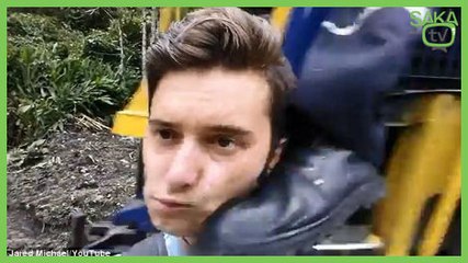 Selfie Çekerken Makinistin Tekmesini Yiyen Genç