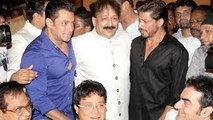 Salman Khan & Shahrukh Khan @ Baba Siddiqui's Iftar Party !