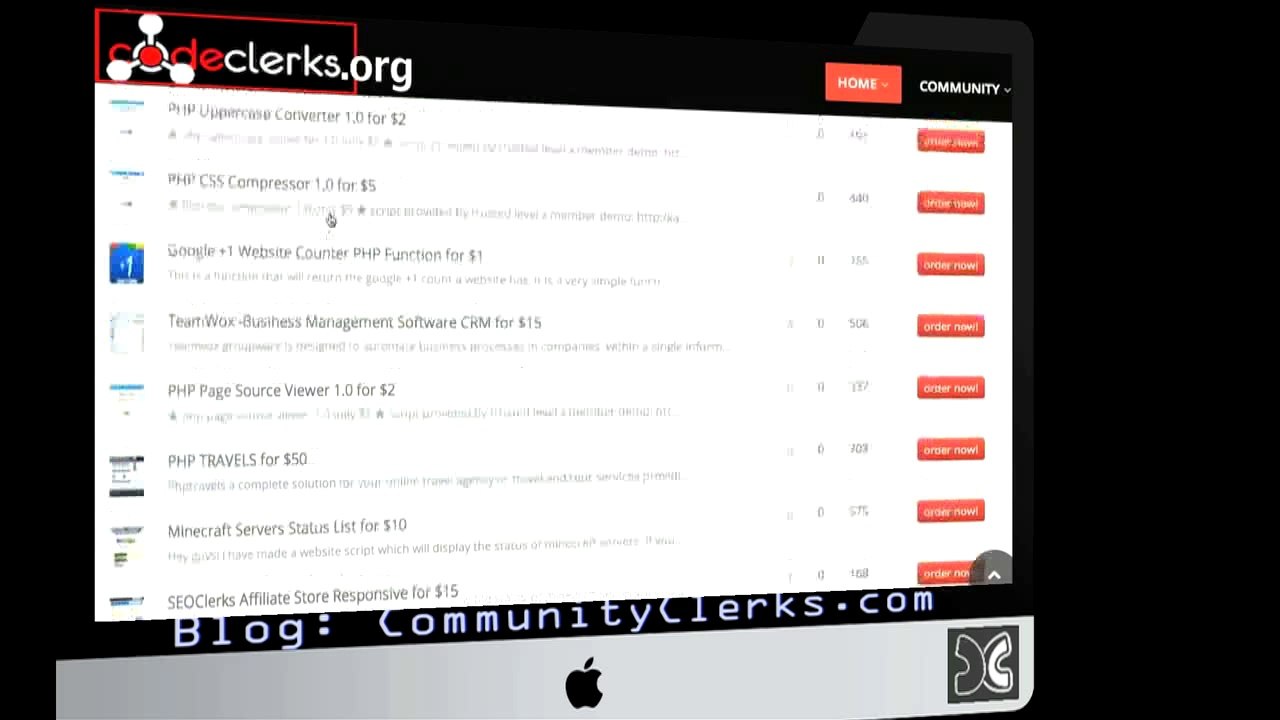 CodeClerks.xyz/ Micro-Marketplace Buy or Sell Software, Templates, Apps, PHP Scripts at Code Clerks CodeClerks