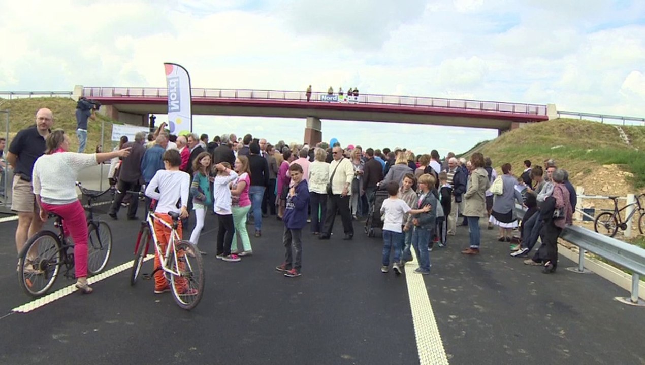 Inauguration du contournement de Borre-Pradelles
