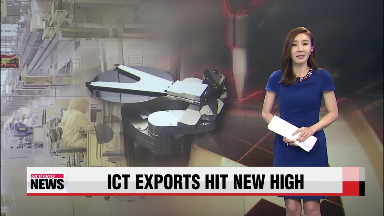 Korea's ICT exports hit record high in H1
