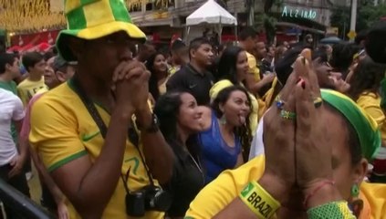Coupe du monde : la détresse du Brésil en 1 minute de larmes et de tristesse