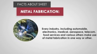 Various machines involved in metal fabrication