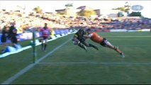 Très beau plongeon de Kevin Naiqama