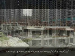 Construction status of Gulshan Ikebana as on 1st July 2014