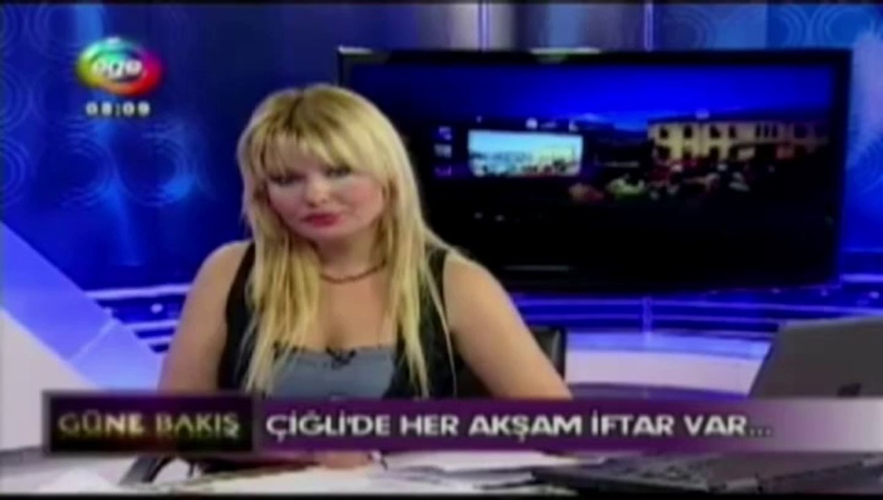 Ege Tv' de yayınlanan ''Çiğli'de vatandaş iftarda buluşuyor'' haberi.