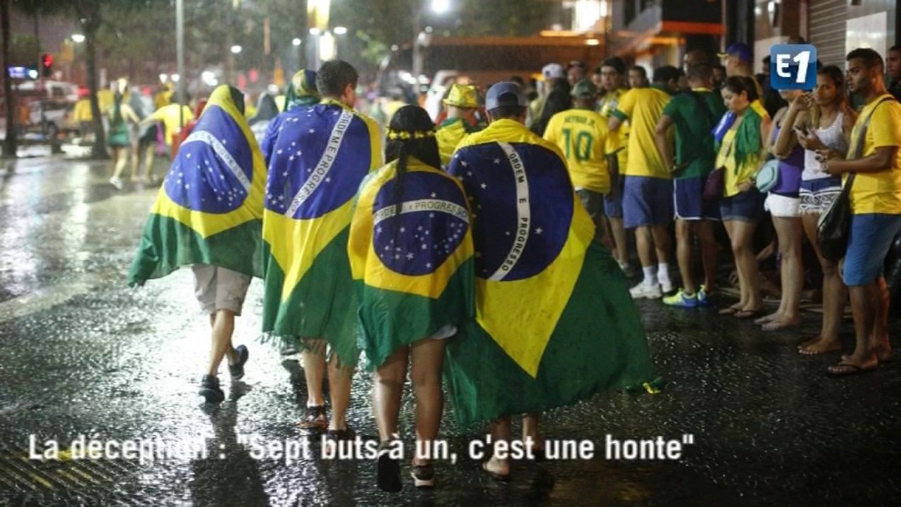 La déception au Brésil : "Le Brésil a tellement investi, ça n'a servi à rien"