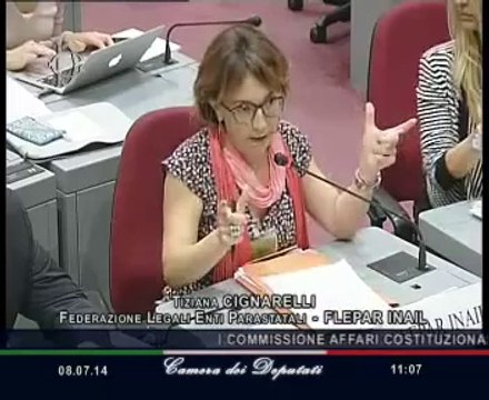 Roma - Audizioni sul decreto per la semplificazione - AUAPS, ANAPS, FLEPAR (08.07.14)