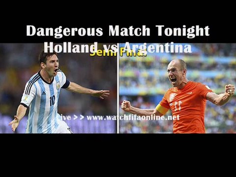 Argentina vs Netherland Live World Cup 2014 Semi Final
