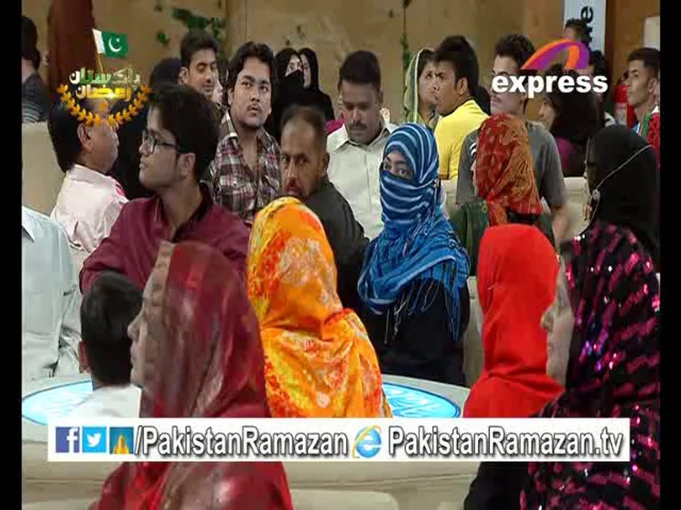 10th Iftari intro Iftar Aamir ke sath in Pakistan Ramazan 9-7-2014 Part 1