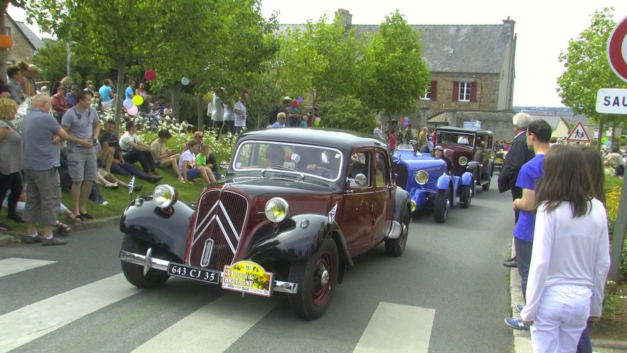 reportage anciennes voitures à Lamballe