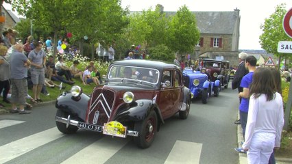 reportage anciennes voitures à Lamballe