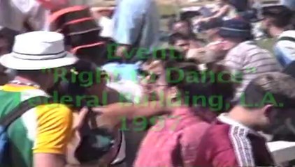 RTD Federal Building, L.A. 1997 DJ Jeff K. Spins "Rock Like This Straight"!!