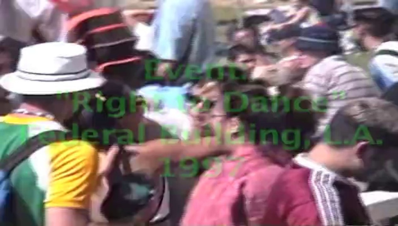 RTD Federal Building, L.A. 1997 DJ Jeff K. Spins "Rock Like This Straight"!!