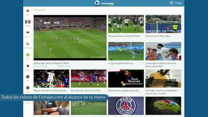 La nueva aplicación para Tablet de Fichajes.com