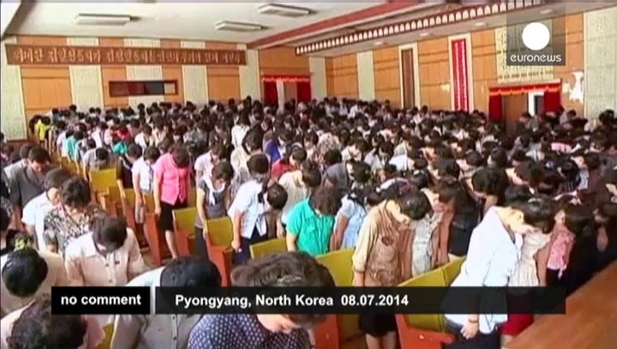North Koreans mark 20th anniversary of death of founder Kim Il-Sung