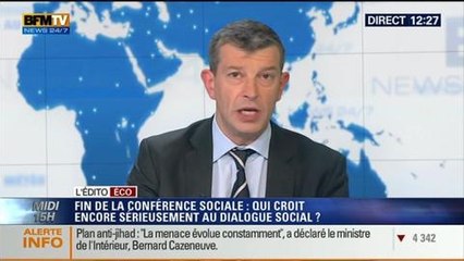 L'Édito éco de Nicolas Doze: Le dialogue social est désespérémment dans l'impasse – 09/07