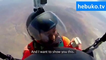 Havada evlilik teklif ederken yüzüğü düşürmek!