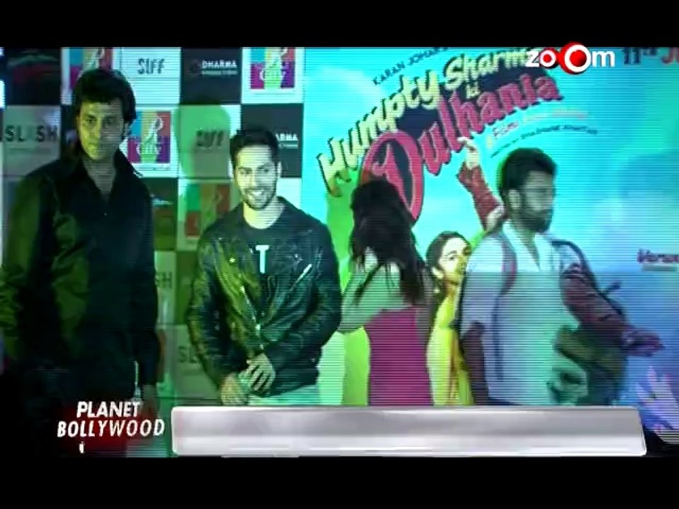 Alia Bhatt and Varun Dhawan Promote 'Humpty Sharma Ki Dulhania'