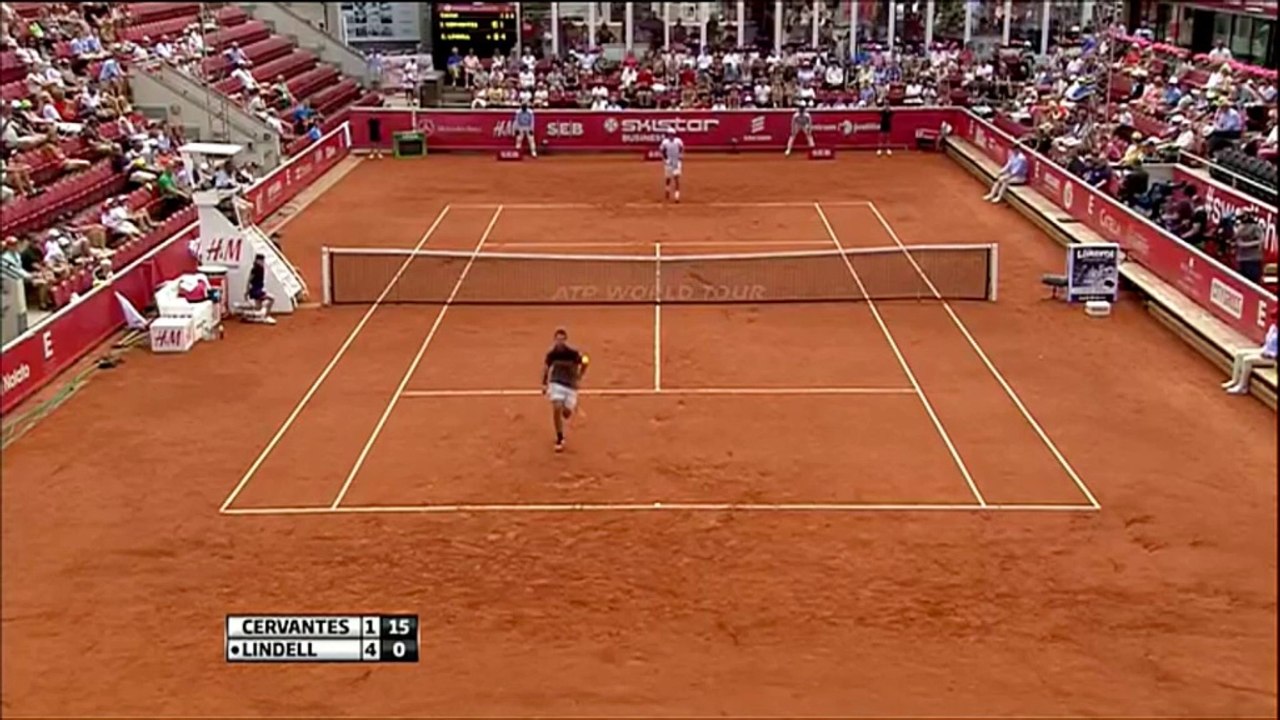 Bastad: Spektakulärer Schlag durch die Hosenträger