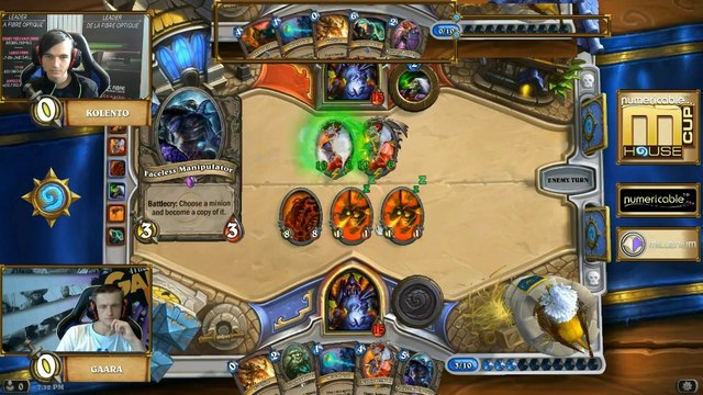 Gaara vs Kolento - Loser Bracket Round 1 - Numericable Cup Hearthstone