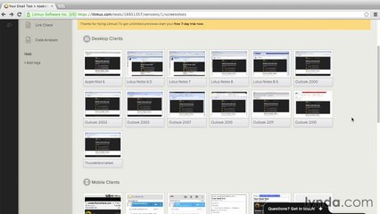 Testing your email and web performance