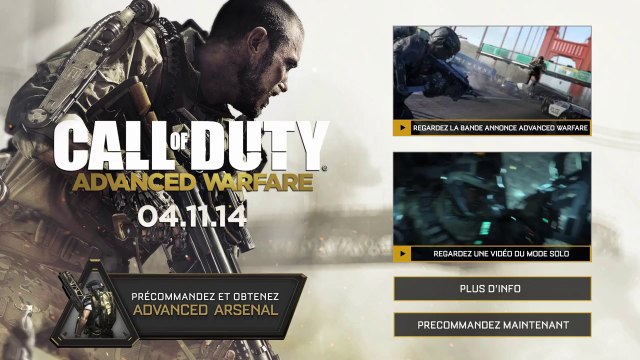 Call of Duty Advanced Warfare Meilleur son des armes et bruitages