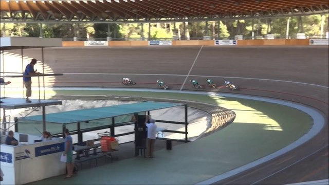piste Hyères 5 juillet 2014 minimes finale Keirin