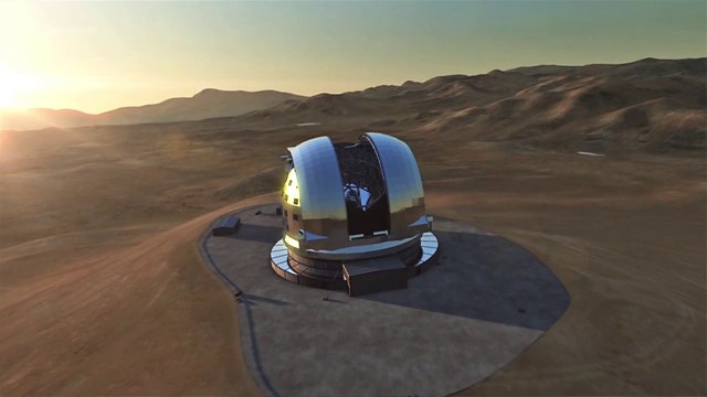 Débuts explosifs de l'E-ELT