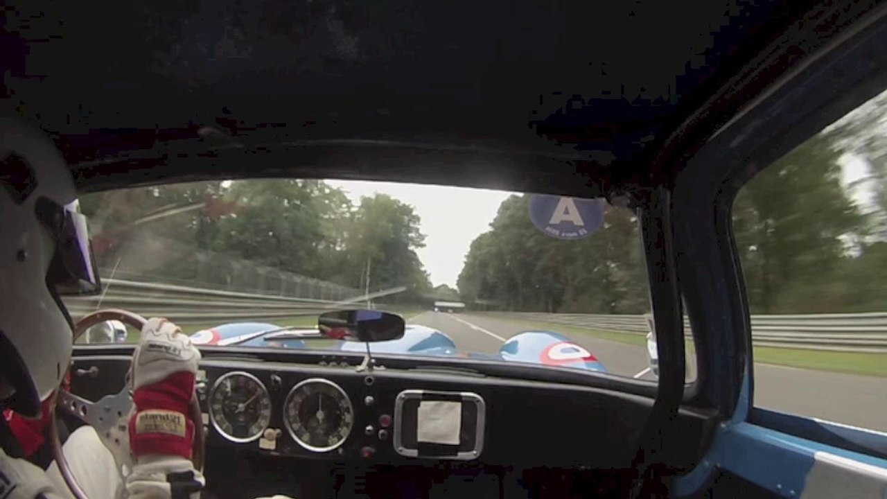 Le Mans Classic 2014, Camera Embarquée, Proto DB HBR 1957, Antoine Moreau Plateau 3, Samedi 5 juillet 21h