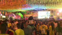 Brazil fans dance away the blues after World Cup defeat