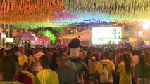 Brazil fans dance away the blues after World Cup defeat