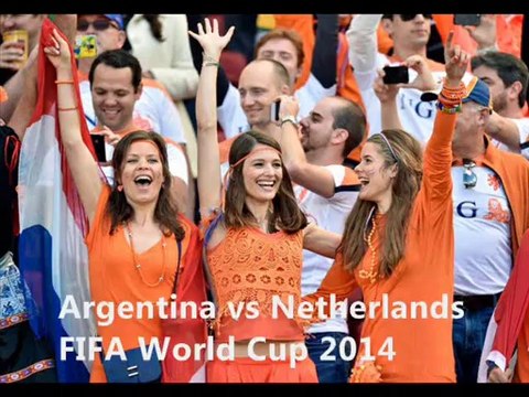 stream FIFA 2014 Semifinal football Argentina vs Netherlands