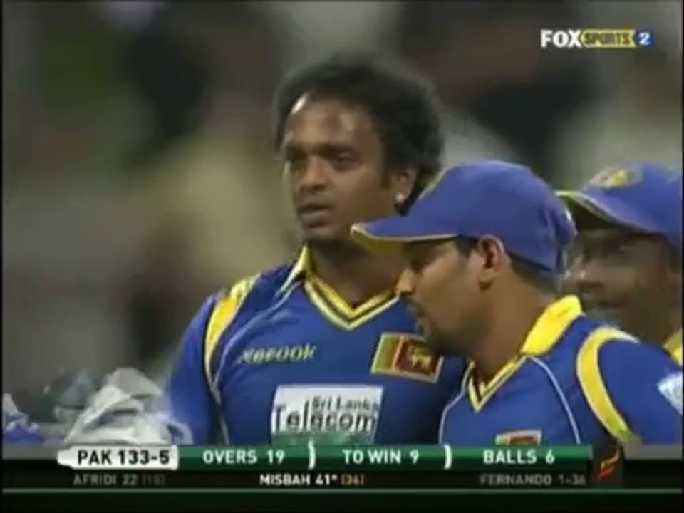 Shahid Afridi 22 vs Sri Lanka
