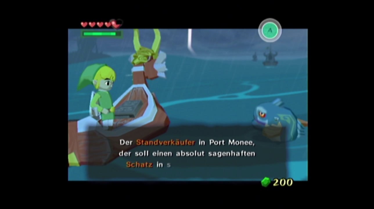 Let's Play Zelda: Wind Waker (German) Part 21 - ein maskierter Händler