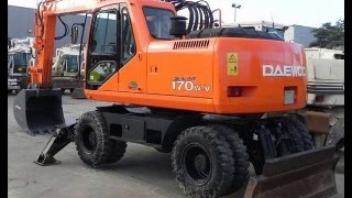 Daewoo Doosan SOLAR 170W-V Wheel Excavator Operation and Maintenance Manual INSTANT DOWNLOAD