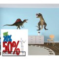 Best Price Giant Dinosaur Decals, Peel and Stick Wall Decals, Realistic Review
